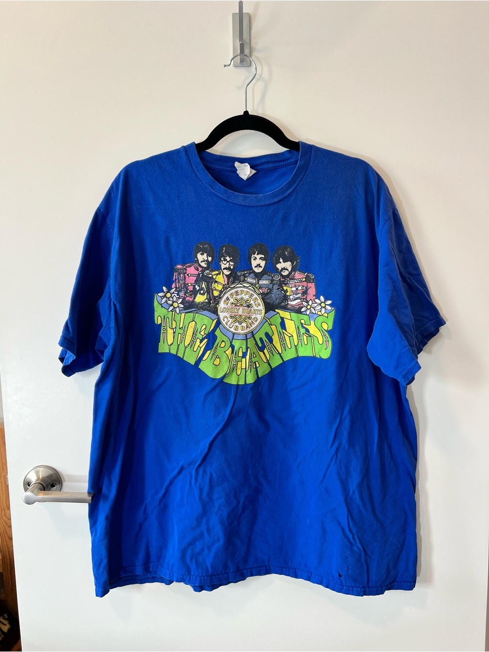 Blue Beatles Graphic Tee